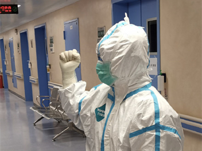 【廣西貴港】世界衛(wèi)生日，致敬醫(yī)護，勞恩防撞扶手一路隨行