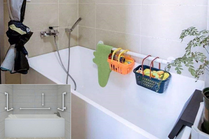 衛(wèi)生間浴缸扶手-一款方便老年人洗浴的輔助設施