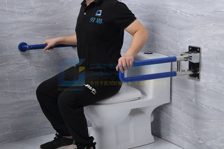 安全衛(wèi)浴設(shè)備-衛(wèi)生家老人助力扶手，折疊沐浴凳 (4)