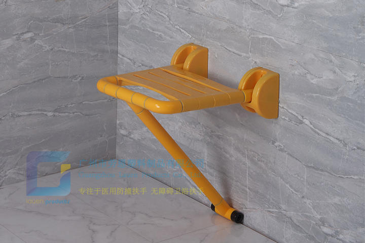 安全衛(wèi)浴設(shè)備-衛(wèi)生家老人助力扶手，折疊沐浴凳 (2)